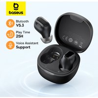 Baseus Bowie WM01 TWS Drahtlose Kopfhörer Bluetooth 5.3 Kopfhörer HD Kopfhörer Touch Control Ohrhörer für iOS/Android Kopfhörer