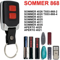 Garage door remote control for SOMMER 4020 4026 TX03 868-4 868MHz Rolling Code 2 buttons Hand Transmitter Top Quality New