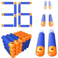 Balles de recharge universelles pour pistolets Nerf Mega Dart, compatible avec N-Strike Mega Series, 9.5cm, 72 pièces