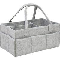 Baby Stroller Accessories Organizer Mommy Tote Bag Foldable Storage Baby Diaper Hanging Bags Thicken Portable Mom Tote Basket