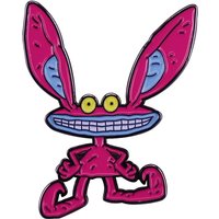 Aaahh X Real Monsters Pink Iiickis Enamel Pin Backpack Pins Badge Brooch Jewelry Gifts