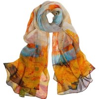 Spring Summer 100% Silk Scarf Shawl Hijab Wrap Women Long Thin Flower Beach Scarves 180*110cm