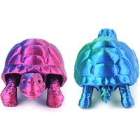3D printed turtle multi joint movable ornament, simulated animal model, versatile shapes
