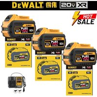 New 100% Original Dewalt 9.0Ah 20V/60V Power Tool Battery DCB206 DCB205 DCB200 DCB203 For Dewalt Power Tool Battery