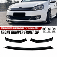 Auto-Frontstoßstange für VW Golf 6 MK6 Standard TSI TDI 2008-2012 Frontstoßstangenlippe Spoiler Splitter Diffusor Schutz Bodykit Tuning Frontlippe Spoiler