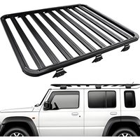 Cross bar Frame Guality Aluminum 4x4 Luggage bar Car Roof Rack Roof Luggage Basket for Suzuki Jimny 5 Doors 3 Doors