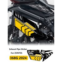 AliExpress NONE For ZONTES 368G 368 G 2024 Motorcycle Accessories Stickers Matte Waterproof Bike Exhaust Pipe Guard Decoration Decal