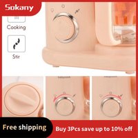 HIM-Baby Food Maker,Multi-Function Steamer Grinder Blender Mills Machine Auto Grinding Food Processor For Baby EU Plug