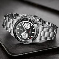 2026 New PAGANI DESIGN Panda Men's Watches Luxury Quartz Chronograph Waterproof AR Sapphire Mirror Sports Watch For Men Luminous