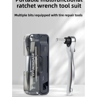 AliExpress NONE OFFBONDAGE Bicycle Tools Torque Wrench Hex Wrench Set Mini Portable Multi-tool Kit MTB Bike Tire Patch Repair Tools Tire Lever