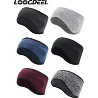 AliExpress NONE LOOGDEEL Winter Windproof Cycling Headband Cap Keep Warm Fleece Bike Equipment Ear Warmer Outdoor Sports Cycling Headwear