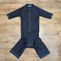 AliExpress NONE LASER CUT Skinsuit PURE BLACK (NO LOGO) Bodysuit SHORT Cycling Jersey Bike Clothing Maillot Ropa Ciclismo