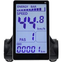 AliExpress 5-pin EBike M5 LCD Display Screen Electric Scooter Speedmeter with Control Electric Bicycle Display Modification Accessories