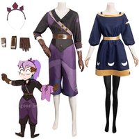 Amity Cosplay Women Costume Anime The Owl Cos House Roleplay Fantasia Tops Pants Dress Outfit Halloween Disguise Suit for Female