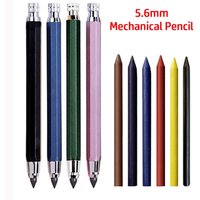 5.6mm Metal Mechanical Pencil 2B/4B/6B/8B Pencil Refill Art Painting Drawing Writing Tool Sketch Comics Design Automatic