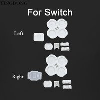 For Switch NS Joy-Con Conductive Rubber Pad Left/Right Button Replacement Elastic Repair Kit