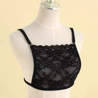 Lace Fake Collar Accessory Breathable Prevent Exposure Lace Cover Up Prevent Light Leakage Overlay Wrapped Chest Overlay Lady