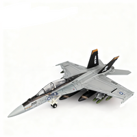 1:72 Scale Replica F18 F-18 VF103 Grumman Tomcat Super Hornet F/A-18F Pirate Flag Fighter US Navy Plane Military Model Toy