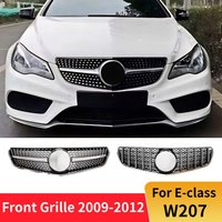 Front Inlet Mask Grille Grill Grid Mesh Tuning Accessories For Mercedes Benz E Coupe W207 C207 A207 2009-2012 GT Diamond Style