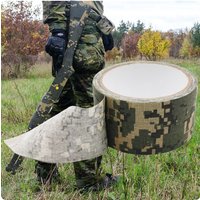 10Meters Duct Outdoor Woodland Camping Camouflage Tape WRAP Hunting Adhesive Stealth Camo Tape Bandage