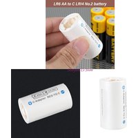 LR6 AA to LR14 C Battery Converter Adapter Case Extend the Usability of Your Batteries for Electronics