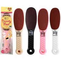 Japanese Style Foot Pedicure Scrub Board, Double Sided Sandpaper File for Heel Dead Skin Removal & Softening