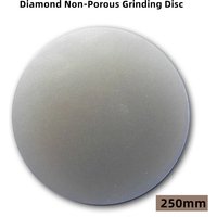 Disque de meulage diamant sans trou central, grain 80 à 1000 pouces, roues abrasives revêtues de 250mm, disque plat pour outils de bijouterie en pierres précieuses