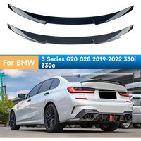 M4 Style Rear Wing Trunk Lip Spoiler for BMW 3 Series G20 G28 2019-2022 330i 330e Replacement Rear Fixed Wing Diffuser