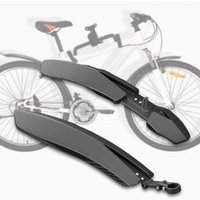 AliExpress Dovewill Road Mountain Bike Mudguard Kit PP Material Bicycle Fenders Front Rear Splash Protection Outdoor Riding Parts 24 26 27.5 Inch