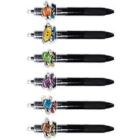 6PCS Rugby Little White Ballpoint Pens Student Writing Pens Creative Stationery Office Supplies Friend Gift Pens