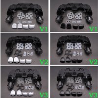 For PS5 R2 L2 L1 R1 Trigger Buttons Kit +Conductive Film for PS5 V1 V2 V3 Controller Analog Stick Caps Holder Support Inner