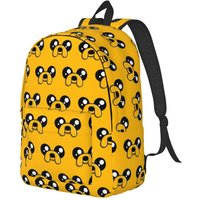 Jake The Dog Backpack Daypack Large Capacity Children BookBag School Bag Shoulder Bags for Boys Girls