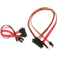 20/30/40cm Mini 4Pin+ SATA Power Cable 22(15+7)Pin to PH2.0/3.0 Hard Disk Optical Drive Data Cable Power Supply Cable