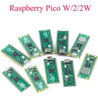 Raspberry Pi Pico W/2/2W Motherboard Optional Bluetooth 5.2 WiFi and Solder Pins Tiny Demo Board Motherboard Microcontroller