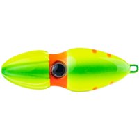 5Pcs 45-150g Metal Sinking Casting Lures Gourd Slider Jig Head Fishing Lure 3D Eyes Luminous Jigging Artificial Hard Bait