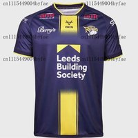 2026New Leeds Rhinos Rugby League Jersey Men's Sportswear Y2K T-shirt Oversize Suitable for Daily Wear and Training Wear Fashion