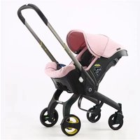 4 in 1 Stroller Baby Stroller Baby Car Multi Functional Lightweight Portable Foldable Travel Pram Hand Push Four Wheel Trolley Luxury High Landscape Street Fashion Casual Tide Popular Newborn Carriage