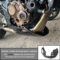 FOR HONDA CB650R NEO SPORTSCAFE 2019-2026 CAFE ECLUTCH 24-26 Engine Lower Spoiler Body Fairing Protector Guard Chassis Street