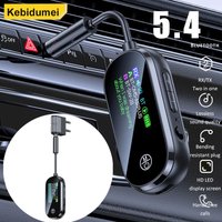 2 in 1 Airplane Bluetooth 5.4 Receiver Transmitter Adapter 3.5MM AUX MP3 Player HIFI Audio Adapter For PC TV Car Home Speaker