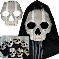 AliExpress NONE New Special Ghost Mask Cosplay Airsoft Tactical Skull Full Mask Man Novelty Cool Scary Accessories 2026 Halloween