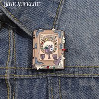 Fantasy Adventure Animation Enchiridion Enamel Pins Custom Movies Perimeter Brooch Collar Lapel Badge Jewelry Gift for Friends