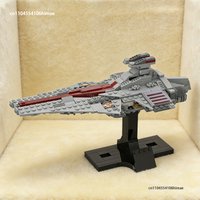 NEW Venator-Class Republic Attack Cruiser Building Block Model DIY Spaceship Military Sci-fi Movie Assembly Bricks Kid Toy Gift