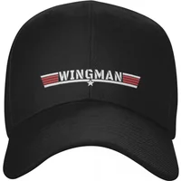Wingman Top Gun Fighter Pilot Baseball Cap Snap Back Hat Hat Man Luxury Men's Baseball Women's