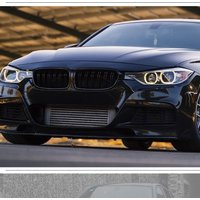 Gloss Black For BMW 2012-2018 3 Series F30 F31 F35 Front Kidney Grille Grill Gloss Black Single Car Kidney Grill Front Bumper