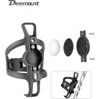 AliExpress DEEMOUNT Deemount Water Bottle Cage Fits Dia. 70-88mm Kettle Elastic Bottle Holder Mount W/ Fits Airtag Locator Stand Cycling Accessories