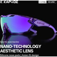 Kapvoe Sunglasses MEN UV400 Cycling Glasses Photochromic Sports for Men Sun Mountain Bike Road Bicycle Eyewear Goggles MTB