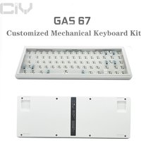 ZUOYA GAS67 Hot Swap RGB Gaming Mechanical Keyboard Kit WiredSupport DIY Gasket Structure Customized Keyboard Kit