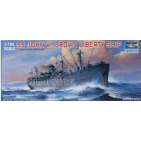 Trumpeter Plastic Assembled Ship Model Kit 05756 US John W. Brown Liberty Ship 1/700