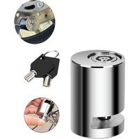 AliExpress NONE Compact Keyless Motorcycle Disc Lock Anti-Rust Waterproof Alloy Press Brake for Scooter/Bicycle Anti-Theft Reminder rope