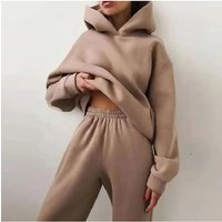 AliExpress NONE 2025Hot Sales Womens Tracksuit Print Sports Hoodies for Women Suit Jogging Sweatshirts+Pants 2 Pcs Sets Casual Woman Pants Sets